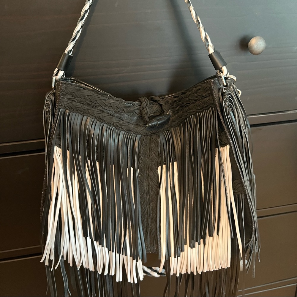 Sam Edelman fringe hobo bag